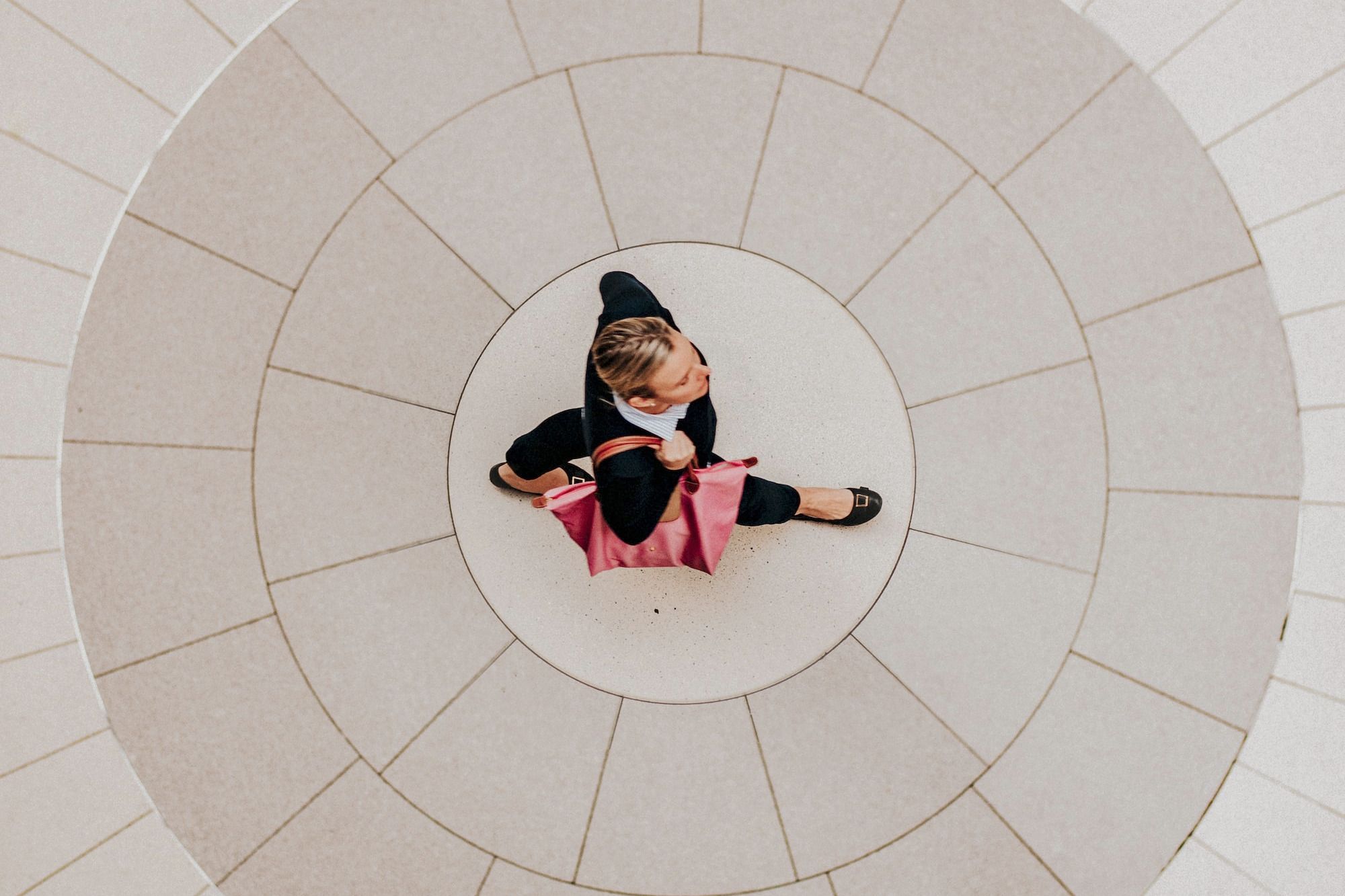 a small child is sitting on the floor